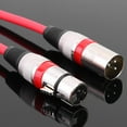 thumbnail image 2 of Colorful 5.9ft DMX Stage DJ Cable  XLR 3Pin Male to Female Connector Wire, 2 of 9