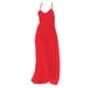 thumbnail image 5 of Vestido largo sin mangas Baoblaze Cuello V Rojo, 5 of 8