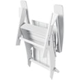 thumbnail image 3 of Palms 12-Piece Modern Poly Folding Adirondack Chair with Ottoman and Side Table, 3 of 9