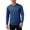 Blue, variant on Long Sleeve Sun Shirt Breathable UPF Casual Outdoor Athletic Performance Top for Men, S, Red