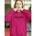 thumbnail image 2 of Corgi Mom Lettering Hoodie Women -Image by Shutterstock, Female Medium, 2 of 4