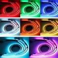 Oture 8 Color RGB LED Strip Under Car Tube Underglow Underbody System