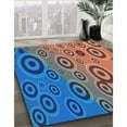 thumbnail image 3 of Ahgly Company Machine Washable Indoor Rectangle Transitional Dark Goldray Area Rugs, 8' x 10', 3 of 7