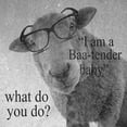 thumbnail image 3 of Phillip, Jamie 15x15 Black Modern Framed Museum Art Print Titled - Baa-Tender, 3 of 5