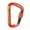 Orange, variant on 25KN Locking Climbing Carabiner, Heavy Duty Large Carabiner Clip for Rock Climbing, Rappelling, Hunting, and Rescue Gear-Blue