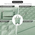 thumbnail image 6 of Expandable Rolling Travel Bag With 360° Detachable Wheels Trolley Sleeve Pocket Foldable Luggage Bag Waterproof Carry On Overnight Tote Duffle Bag For Home Storage Gym Moving Camping, 6 of 8