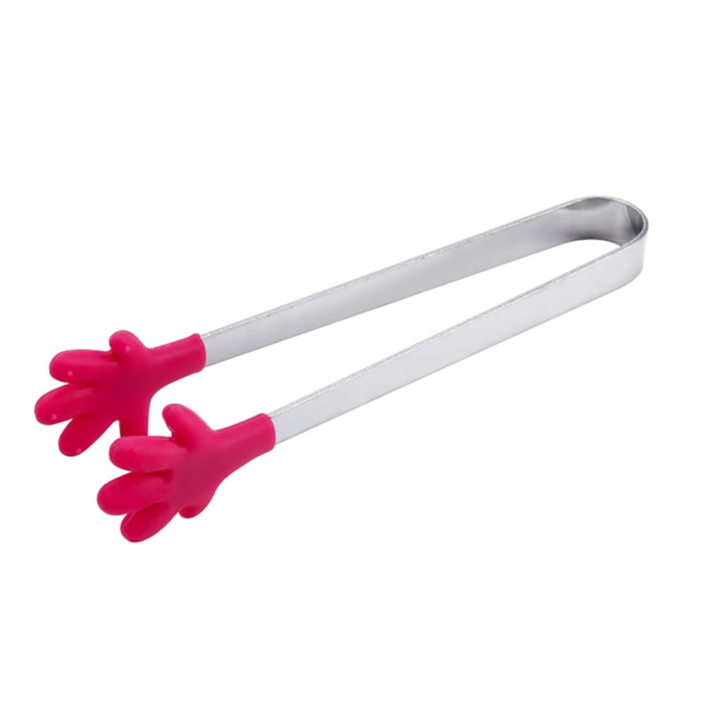 Ice Tongs Sugar Cubes Tongs Stainless Steel Mini Serving Tongs