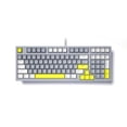 thumbnail image 1 of iBlancod K97 Clavier Mécanique Filaire Gris avec Interrupteurs Rouges - 97 Touches, USB Type-C, 18 Modes d'Éclairage RVB, Anti-Collision à Touches Complètes et Raccourcis Multimédias Rapides pour une Expérience de Saisie Améliorée, 1 of 6