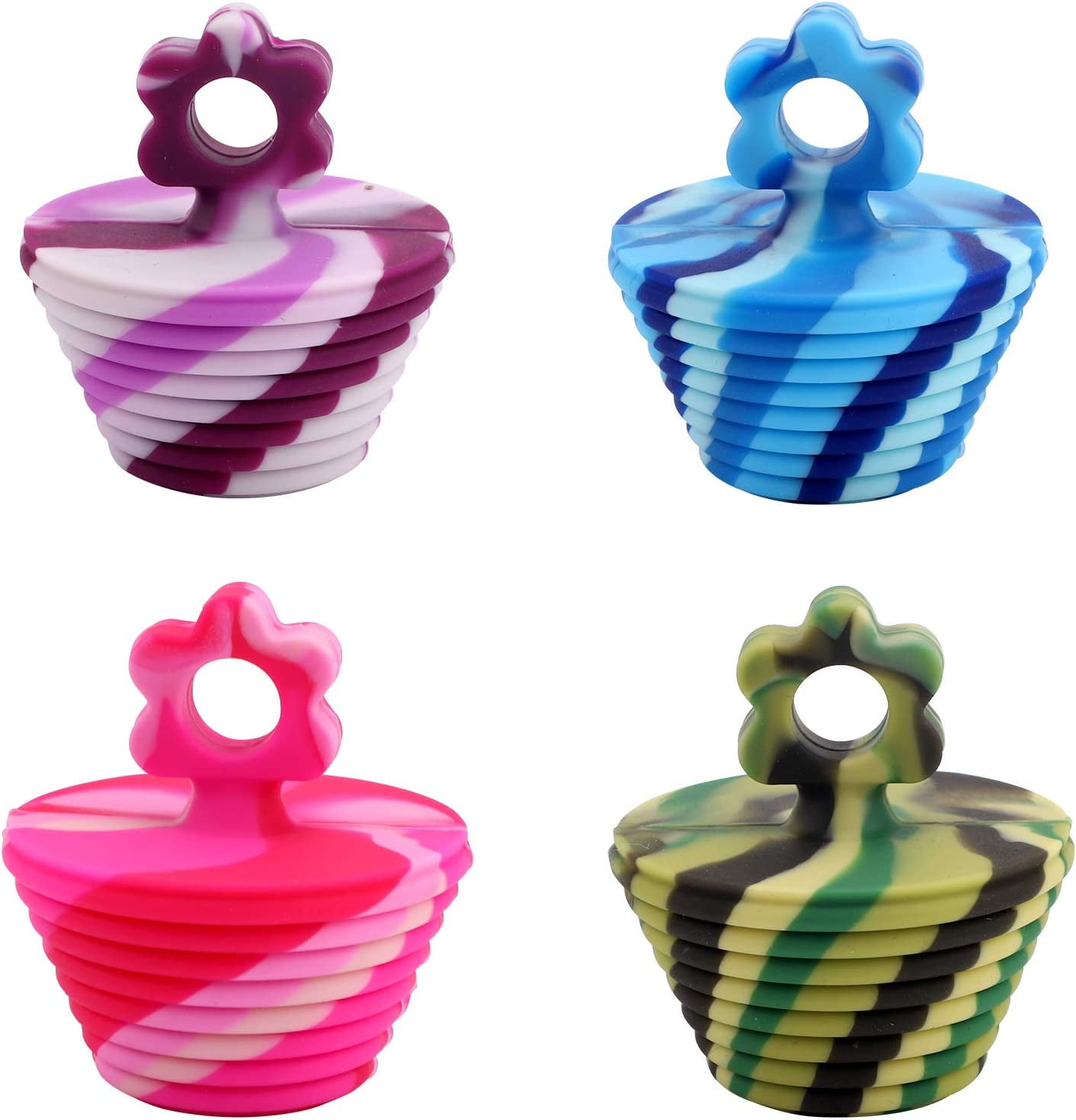 Bath Tub Stoppers Silicone Bathroom Sink Drain Plug Universal Drain