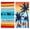 Whale+Coconut Tree, variant on Airensky Microfiber Beach Towel, Oversized Pool Towel 72" x 36", Sand-Free Beach Towel, Quick Drying, Super Absorbent, Soft Breathable (2 Pack Turtle)