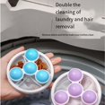 thumbnail image 3 of Cozycache Laundry Lint Remover,2025 Upgrade Cozycache Floating Lint Hair Catcher Ball,Pet Hair Catcher for Washing Machine,Laundry Lint Hair Remover,Dryer Hair Catcher with Removal Filtering (6PCS), 3 of 9