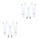thumbnail image 4 of Sonducket Suspender Pantalones Correa Mujer Hombre Pantalones Brace Belt Clip Business Party Type2 NO2, 4 of 6