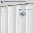 N&Y HOME Fabric Shower Curtain Liner 48 x 72 inches Bath Stall Size