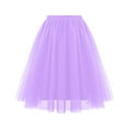 thumbnail image 1 of Jupe en Maille Mi-Longue Évasée Plissée à Taille Drapée Douce pour Femme - Idéale pour les Fêtes, 1 of 2