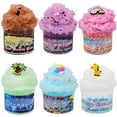 thumbnail image 1 of Jinsinto 6 Pack Butter Slime Grain Kit 70ml/pc, 1 of 5