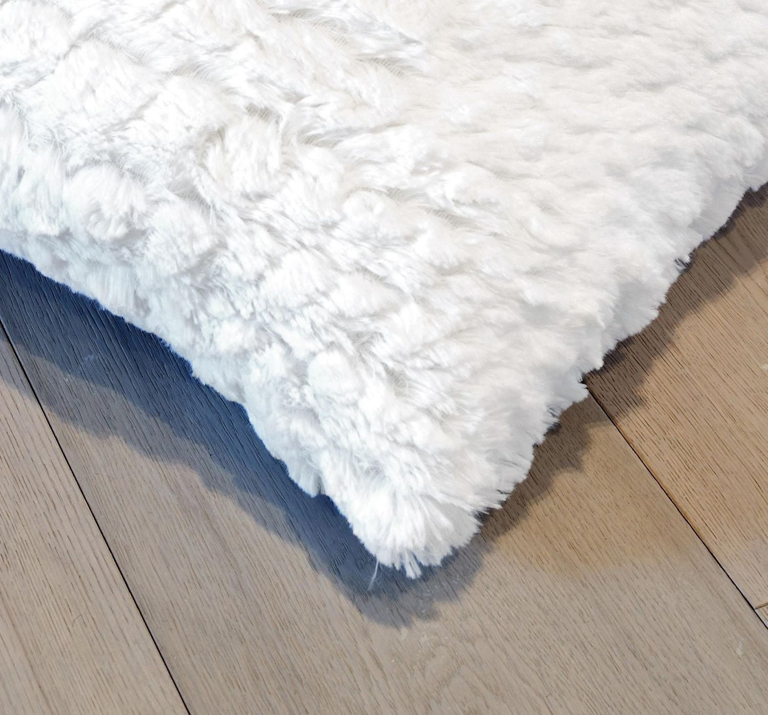 BELTON FAUX FUR PILLOW 18"X18" 2-PACK