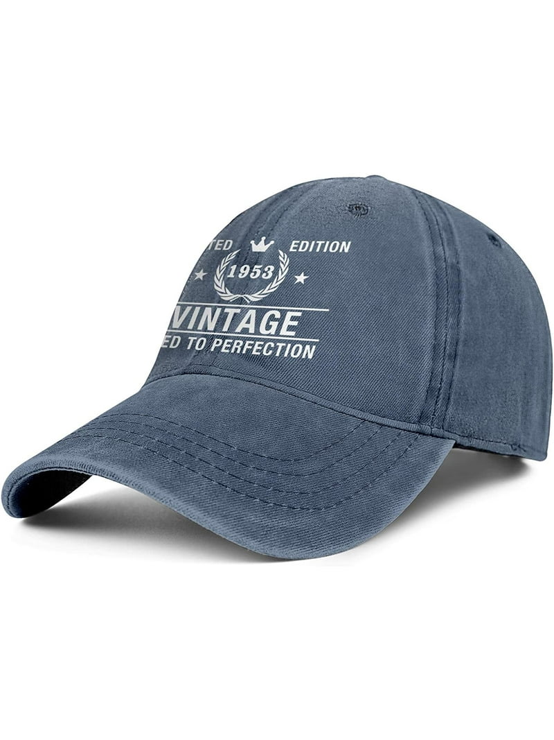 70th Birthday Washed Cotton Baseball Cap Adjustable Embroidered Unisex Gift Funny Birthday Gift Retirement Gift Vintage Hat Baseball Cap  main image 3