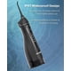 thumbnail image 4 of SCSYV Water Dental Flosser Teeth Pick - Portable Cordless Oral Irrigator 300ML Rechargeable 4Modes Travel Irrigation Cleaner IPX7 Waterproof Electric, 4 of 5