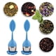 thumbnail image 4 of 2 piezas de colador de té para té suelto, dispositivo de remojo de té hecho de acero inoxidable y silicona, colador de bolas de té, filtro de dispositivo de remojo de té, con mango de silicona,, 4 of 5