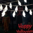 thumbnail image 4 of Luz fantasma de Halloween LED con control remoto, impermeable, para decoración de Navidad, carnaval, fiesta, Halloween, luz blanca, 7 m, 50 luces, 4 of 5