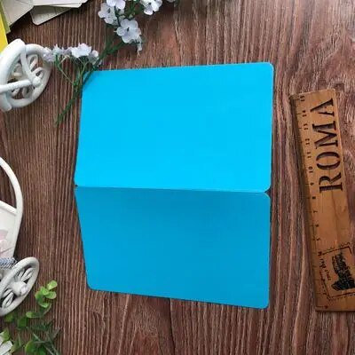 Tarjetas plegables en blanco DIY, tarjetas de garabatos dibujadas a mano, tarjetas de papel, tarjeta de feliz cumpleaños, 10 piezas por paquete