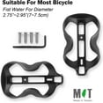 thumbnail image 3 of Bike Bottle Cage -   Carbon Fiber, Ultra-Lightweight 0.95 oz, Shock-Resistant for Road & Mountain Bikes (Set of 2), 3 of 7