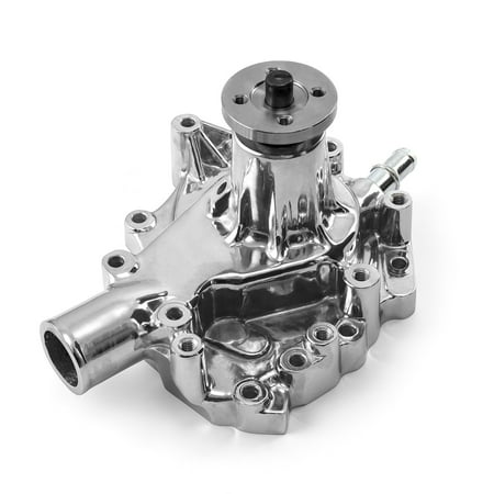 Speedmaster PCE195.1018.04 Compatible with Ford 302 351C Cleveland High Volume Aluminum Water Pump Polished