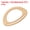Light Brown, variant on Uxcell 8.3" Wood Purse Handles D Shape Handbag Replacement for DIY Making, 4Pack Light Brown