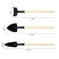 thumbnail image 3 of Slatcetga 14PCS Heavy Duty Garden Tools Mini Gardening Hand Tools Set Gardening Tool Set Gardening Gifts, 3 of 8