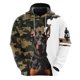 thumbnail image 3 of Sudadera con capucha con estampado 3D de perro de camuflaje para hombre, ropa de calle informal para hombre, chándal con estampado de perros y mascotas, jersey de camuflaje de Schnauzer y pastor alemá, 3 of 5