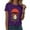 A379-Purple, variant on HCNTES Halloween Shirt for Women Cute Vintage Graphic Halloween Party Tshirt Short Sleeve Fall Season Tees(S,A379-Purple)
