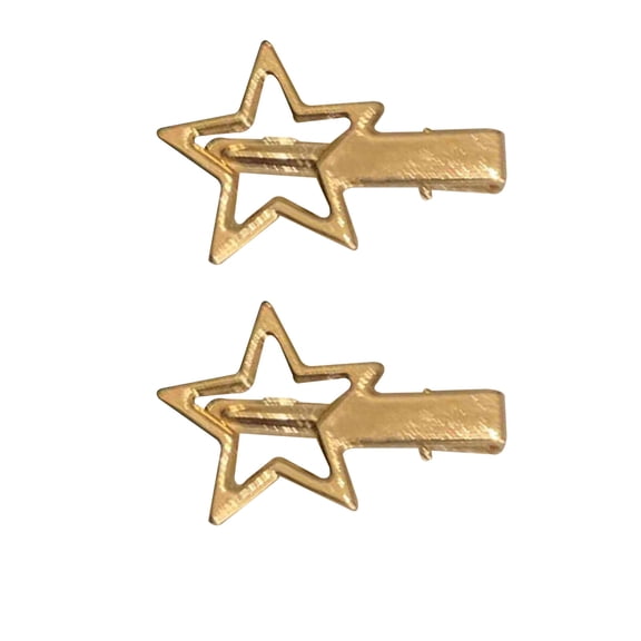 Fvsianol Multifunctional Hair Clips Star Hair Clips Hairpins Set 2 Pcs