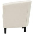 thumbnail image 4 of Mod Uptown Chesterfield Chair, Beige, 4 of 5