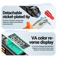 thumbnail image 6 of Multimeters,Lcd Display Ncv Pen With Voice Diode Va Lcd Display Resistance Temperature On/off Tester Resistance Temperature Ncv Tester 6000 Voltmeter Va With Voice 6000 Voice 6000 Voltmeter, 6 of 7