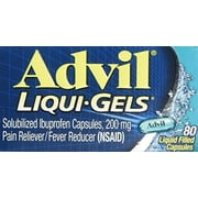Advil Advanced Medicine for Pain, 200mg, Liqui-gels 80 Ea