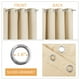 thumbnail image 4 of Cortinas RYB HOME 3 en 1 insonorizadas Blackout Biscotti Beige 62x95, 4 of 9