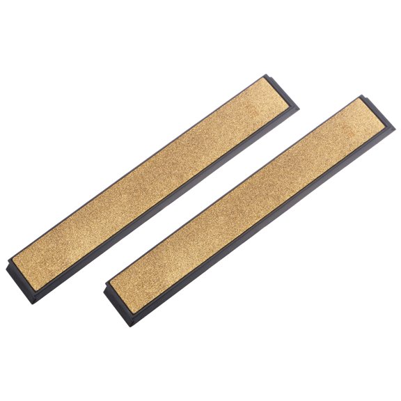 Uxcell 150mm x 20mm 80 Grits Titanium Coated Diamond Whetstone Sharpening Stone 2 Pack