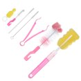 14pcs/2 Sets Nylon Baby Bottle Brushes Set Milk Bottle Cleaning Brush ...