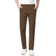 thumbnail image 5 of Ceisia Men's Trendy Solid Color Gift Elastic Waist Straight Leg Suit Pants with Slanted Pockets, 5 of 8