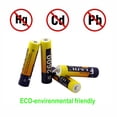 thumbnail image 6 of Hengu Rechargeable AAA Batteries, 2600mAh High Capacity NiMH Triple A Batteries, 4 Pack, 6 of 8