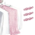 thumbnail image 1 of Camino de Mesa MIYOHS Paquete de 3 Rosa Claro 55x300 cm Bohemio, 1 of 6