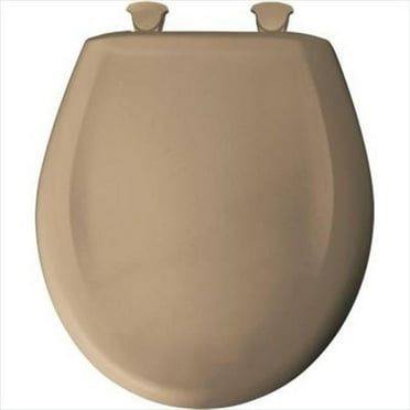 Bemis 200SLOWT Lift-Off Plastic Round Slow-Close Toilet Seat, Available in Various Colors
