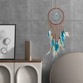 thumbnail image 2 of 1 Uds atrapasueños hechos a mano para colgar en la pared atrapasueños decoración de plumas para la decoración del hogar de la habitación del coche Muyoka Hogar, 2 of 6