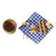 thumbnail image 1 of 1/12 Comida Miniatura Casa de Muñecas Comida Miniatura Pan Envuelto y Juego de Paño de Picnic para Decoración de Casa de Muñecas Accesorios de Exhibición de Juguetes Modelo Juguetes de Rapunzel, 1 of 5