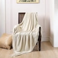 thumbnail image 3 of Couverture de Canapé Crème Blanche pour Décoration Intérieure, 3 of 5