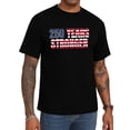 thumbnail image 2 of HAOMEILI Men's Graphic T-Shirts USA Flag Cotton Short Sleeve American Patriotic Crewneck Casual Regular Tee Shirts, 2 of 7
