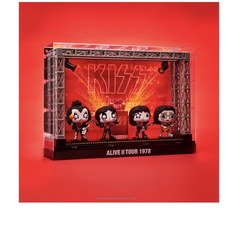 【激レア・正規品】 ファンコ KISS ALIVE II Tour 1978 Funko Pop! Deluxe: Kiss' Alive II Tour 1978 Vinyl Figures, Music