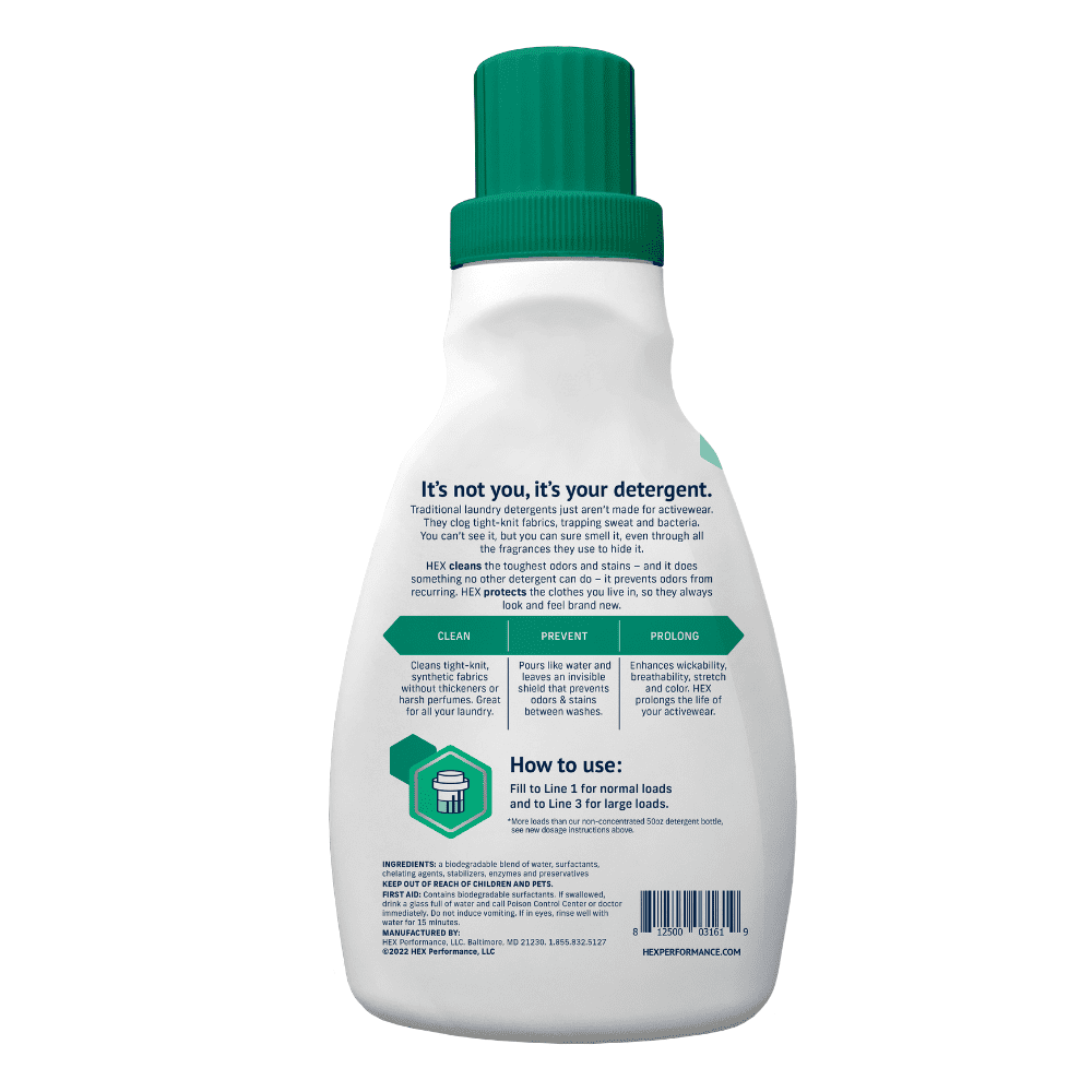 HEX Performance Fragrance Free Detergent, 50 Loads - image 2 of 6