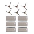 thumbnail image 1 of Mosiee For Airrobo For P20 Robot Vacuum Cleaner Main Side Brush Filter Replacement Kit, 1 of 9