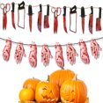 thumbnail image 4 of uds corona de Halloween decoración de Halloween decoración de Halloween decoración de terror carnaval fiesta de Halloween Sincero Electrónica, 4 of 5